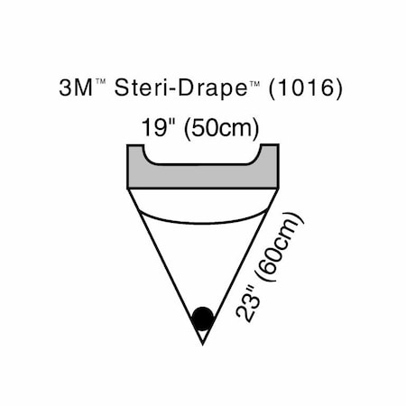 3M Steri-Drape Surgical Drape Irrigation Pouch 19 W X 23 L Inch Sterile, 40PK 1016
